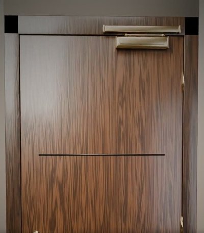 Pelmet arm door closer video