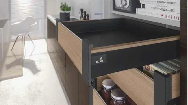 Anthracite Drawer System Kitchen