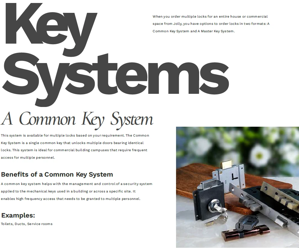 Common Key Systems