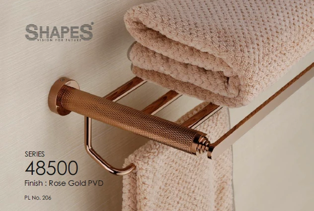Series 48500 Rose Gold PVD Towel Rack