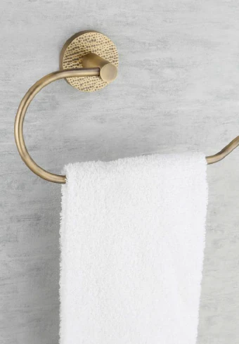 Towel Ring Antique Brass