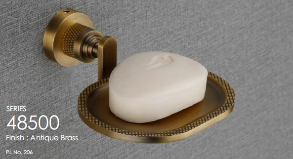 Series 48500 Antique Brass Soap Dish