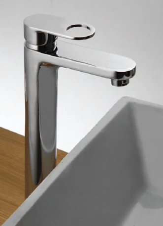 Tall Chrome Basin Mixer