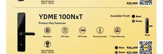 YDME 100NxT — Sethi Home Decor
