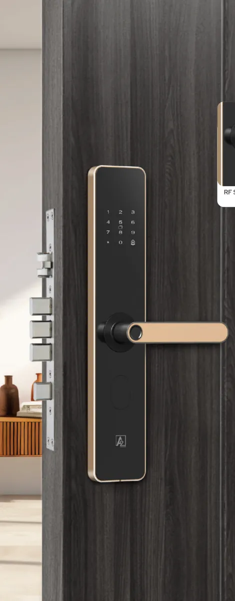 A2 Fiori+ Wi-Fi Fingerprint Lever Handle Digital Lock photo 2