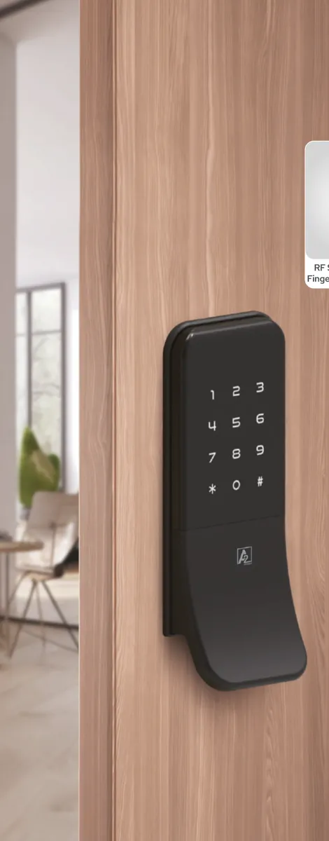 A2 Omega R10 Fingerprint Digital Lock for Thin Doors photo 2