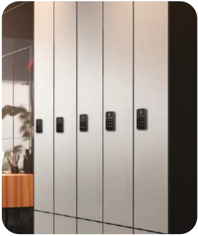 A2 SCL90 Smart Password and Fingerprint Furniture Lock photo 2