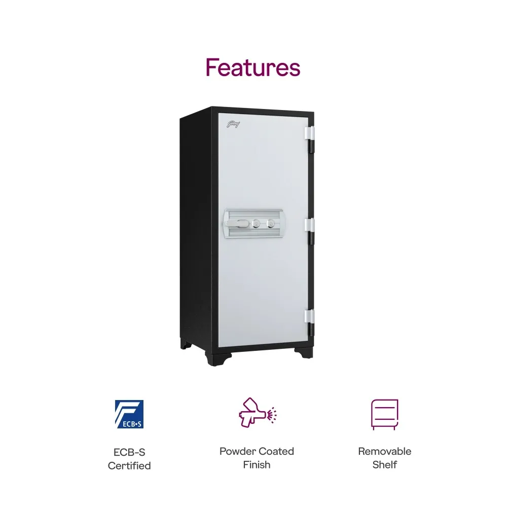 Godrej Centiguard 1060 169L Fire Resistant Safe (Key Lock) photo 6