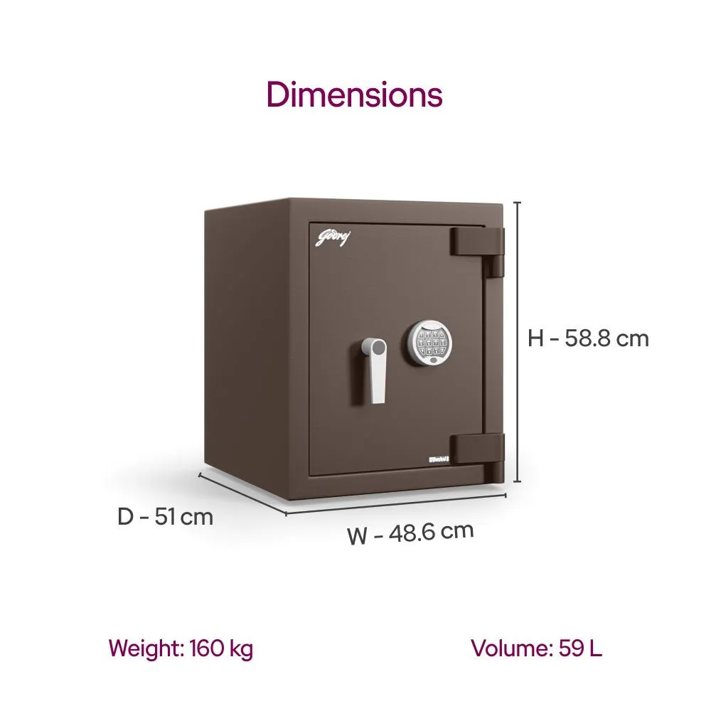 Godrej Matrix 1814 V7 59L Home Locker (Digital / Key Lock) photo 5