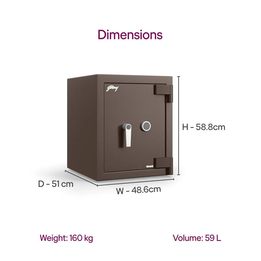 Godrej Matrix 1814 V7 59L Home Locker (Digital / Key Lock) photo 6