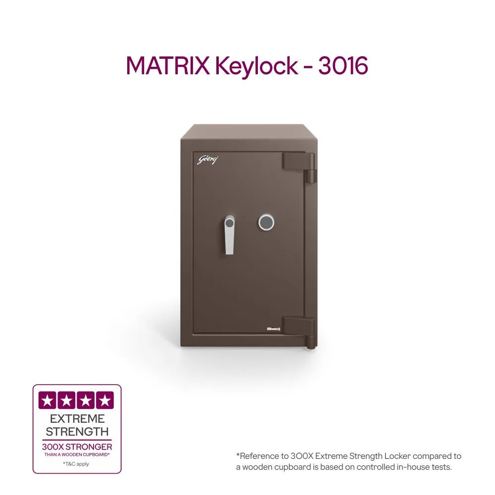Godrej Matrix 3016 V7 112L Home Locker (Digital + Key Lock / Key Lock) photo 4