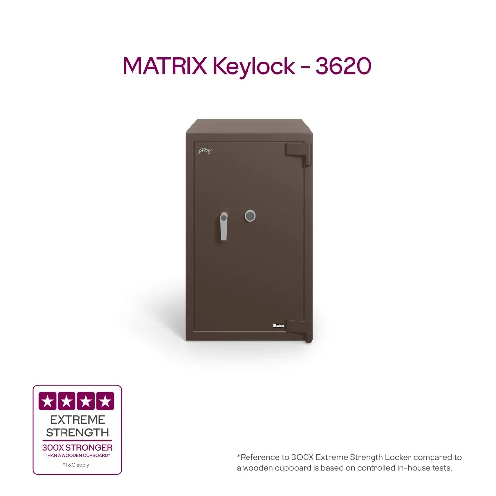 Godrej Matrix 3620 V7 215L Home Locker (Digital + Key Lock / Key Lock) photo 4