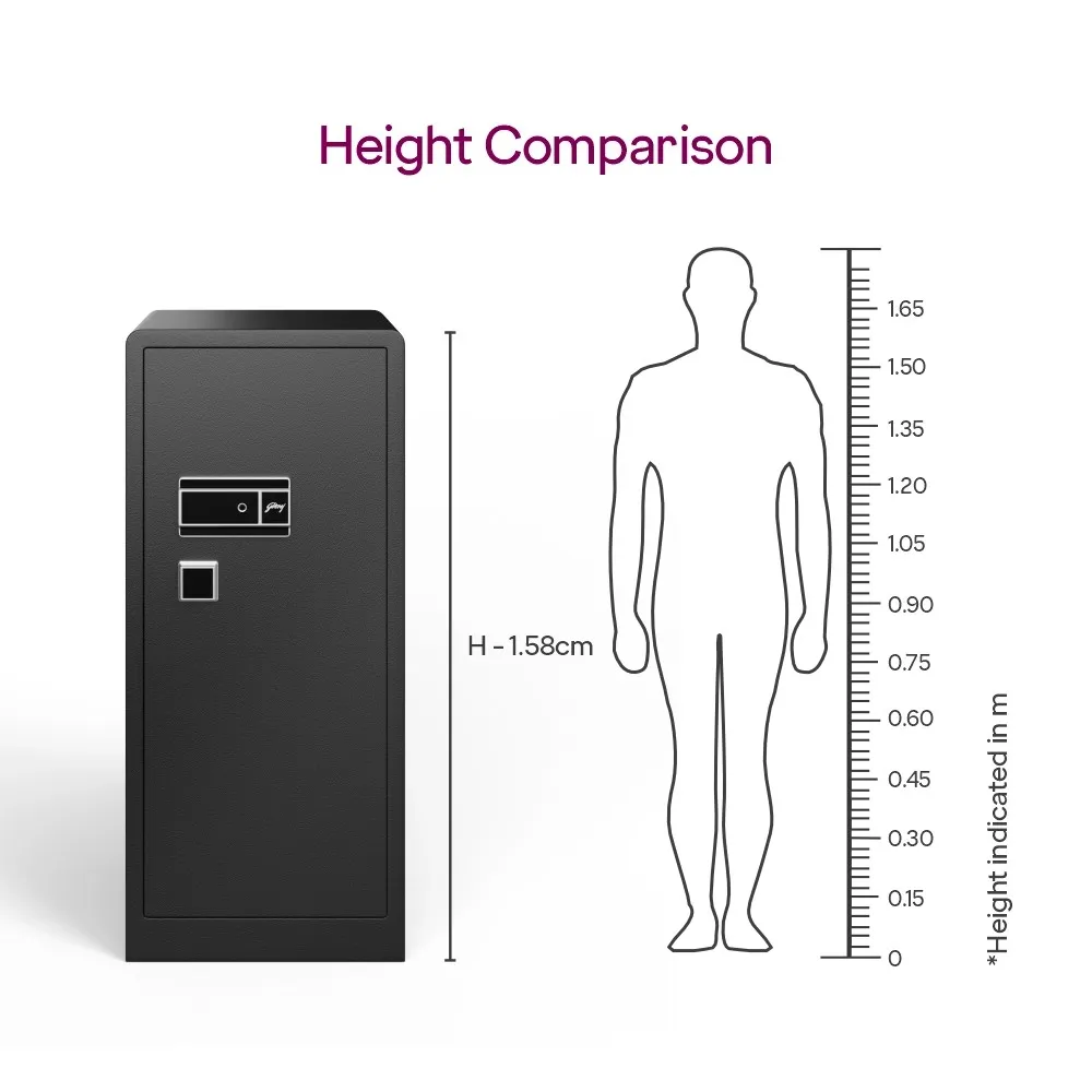 Godrej NX Advanced V2 560L Home Locker (Digital + Biometric + Key Lock) photo 5