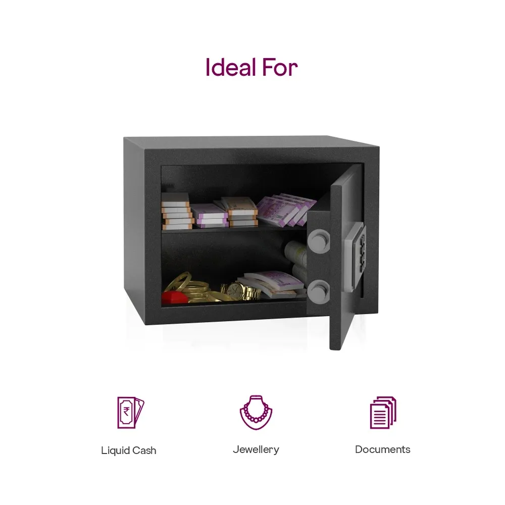 Godrej NX Pro Digital 15L Home Locker (Ebony / Ivory) photo 3