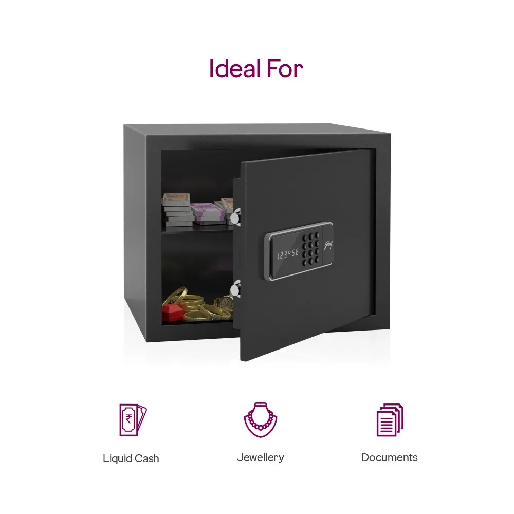 Godrej NX Pro Digital 30L Home Locker (Ebony / Ivory) photo 2