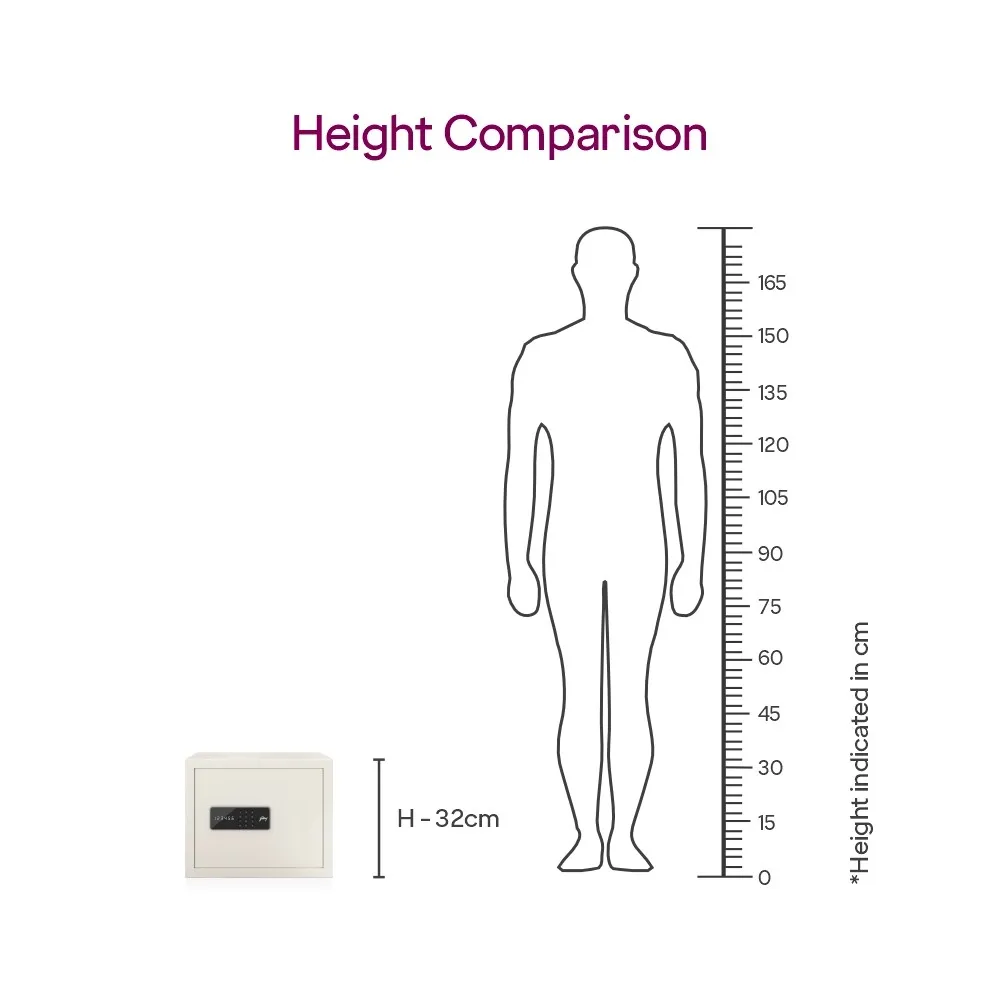 Godrej NX Pro Digital 30L Home Locker (Ebony / Ivory) photo 5