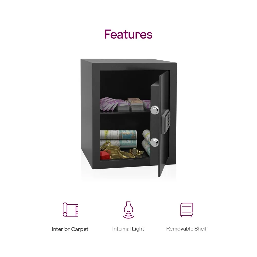Godrej NX Pro Digital 40L Home Locker (Ebony / Ivory) photo 3