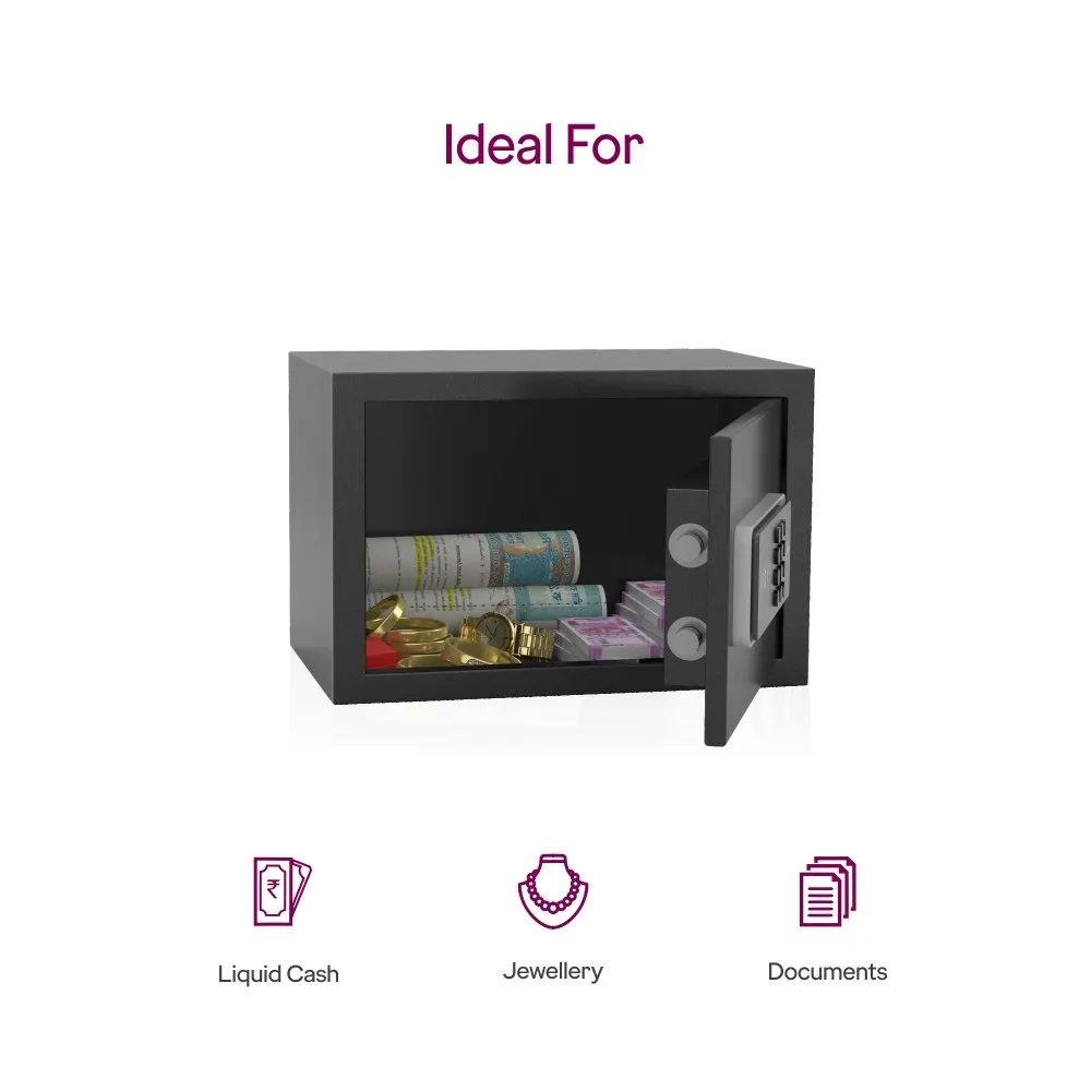 Godrej NX Pro Digital 8L Home Locker (Ebony / Ivory) photo 4