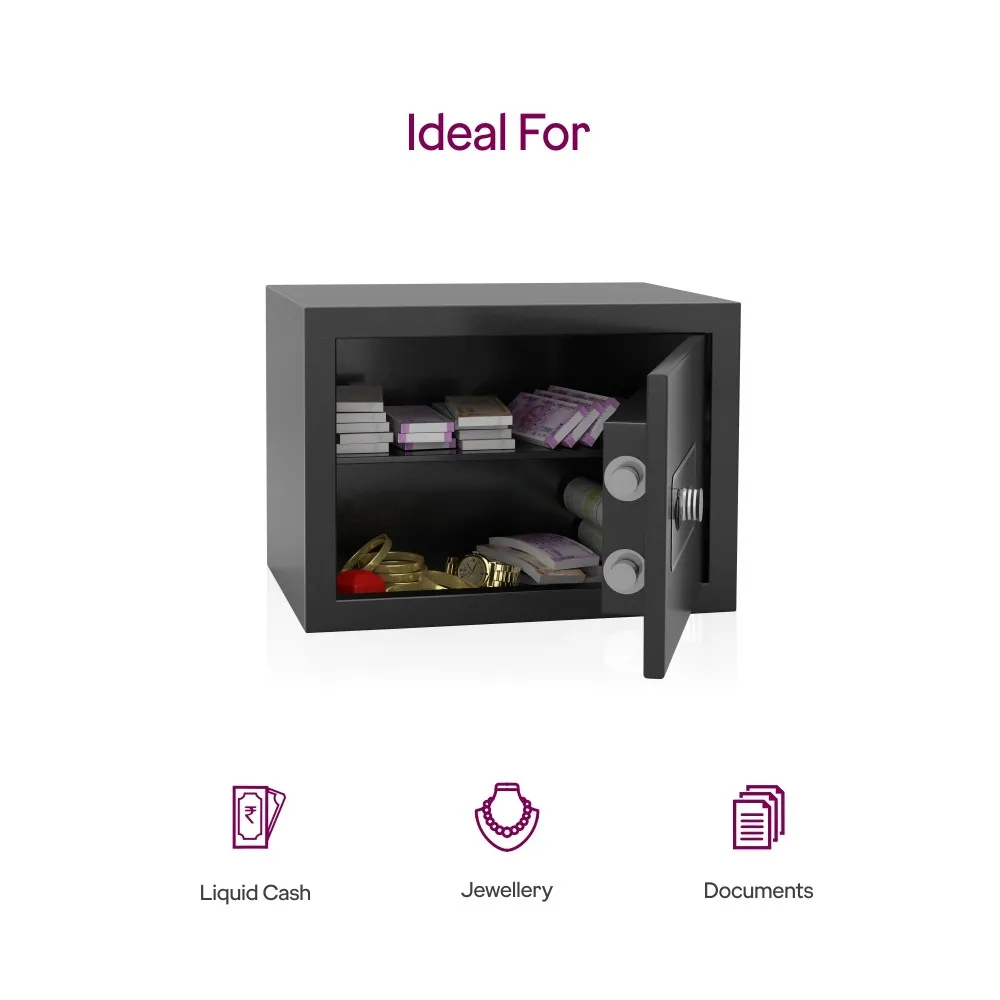 Godrej NX Pro Key Lock 15L Home Locker (Ebony / Ivory) photo 6