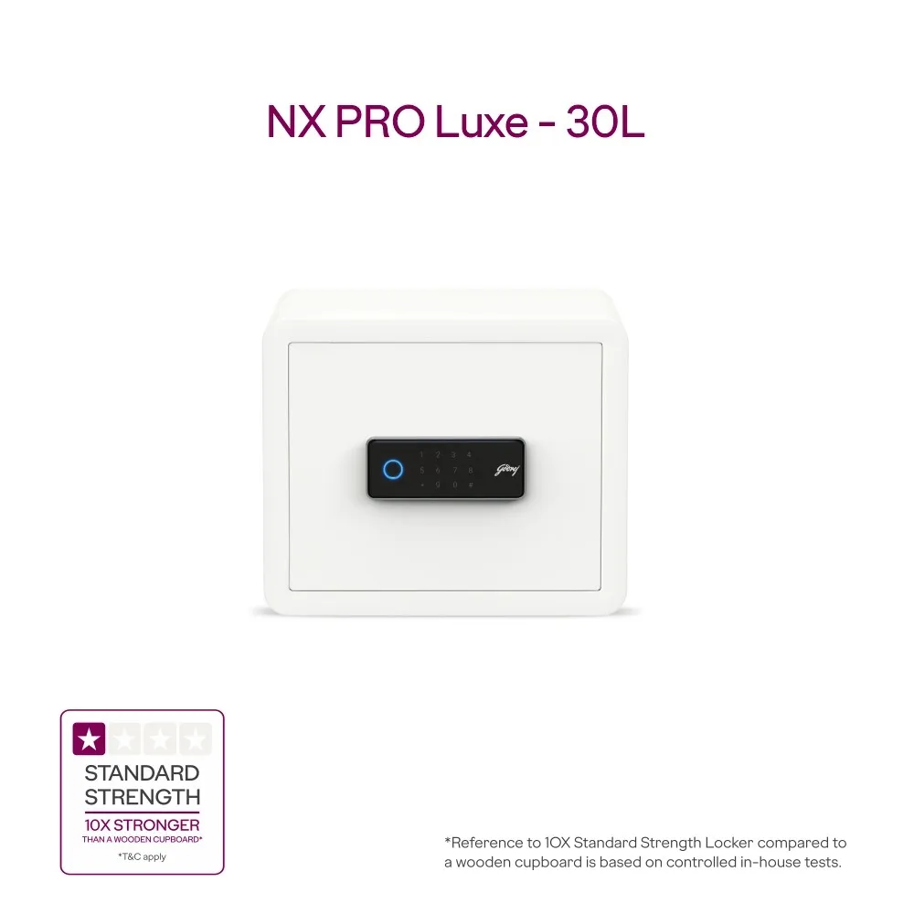 Godrej NX Pro Luxe Digi+Bio 30L Home Locker photo 2
