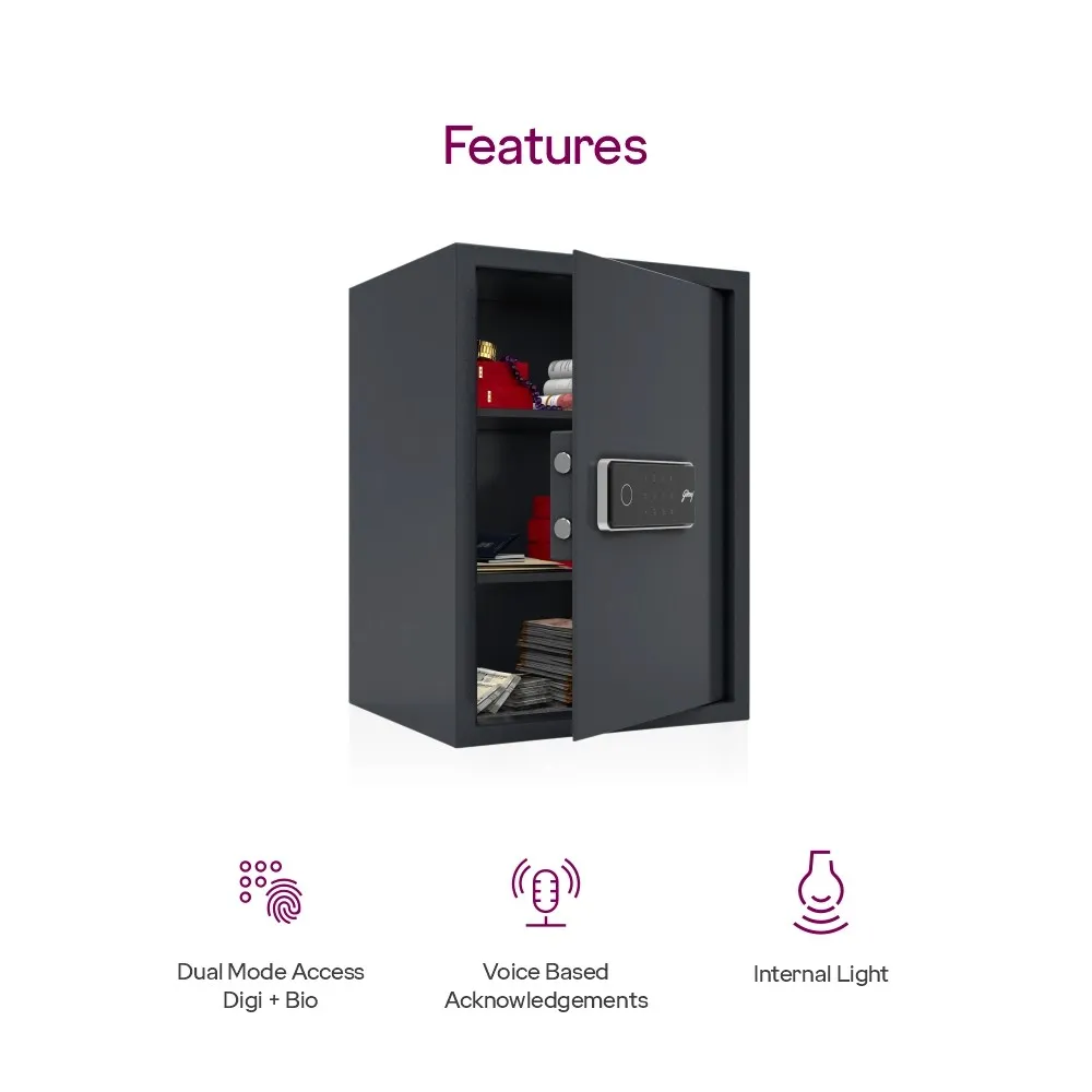 Godrej NX Pro Plus Digi+Bio 45L Home Locker photo 6