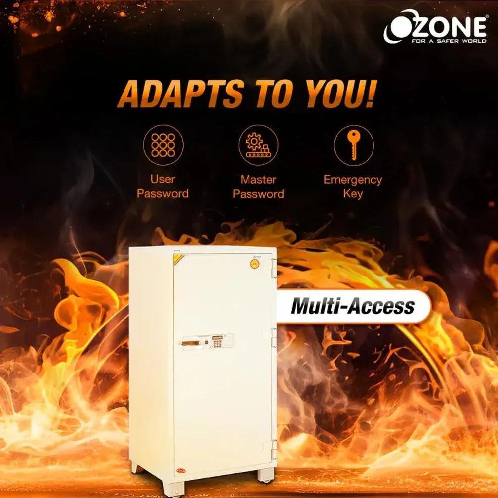 Ozone Fire Warrior-1200 Fire Resistant Digital Safe 230 Litres photo 3