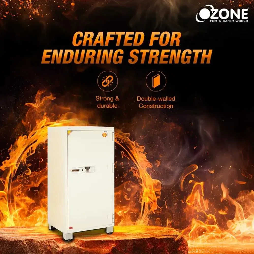 Ozone Fire Warrior-1200 Fire Resistant Digital Safe 230 Litres photo 6
