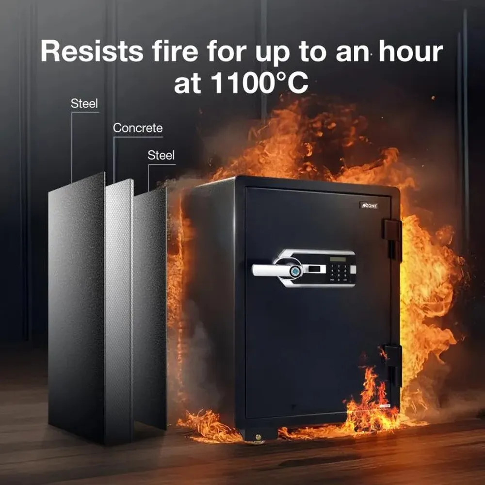 Ozone Fire Warrior FP Fire Resistant Fingerprint Safe 19-67 Litres photo 6