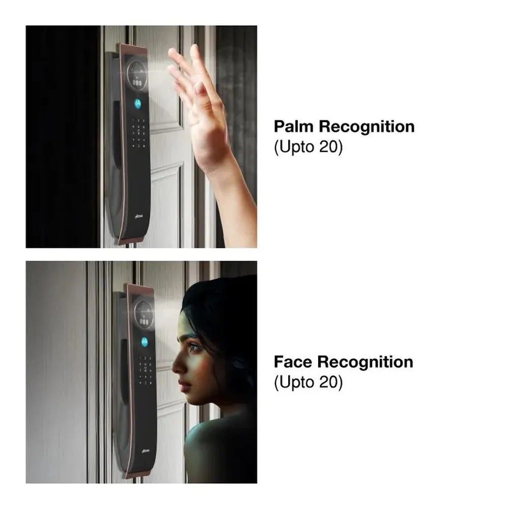 Ozone IRIS-11 Life Plus Face & Palm Recognition Digital Door Lock photo 5