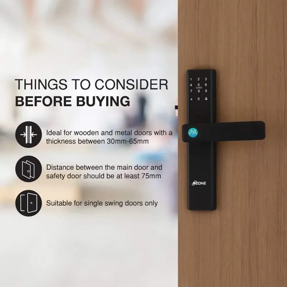Ozone Morphy Life Lite-2 Digital Door Lock photo 3