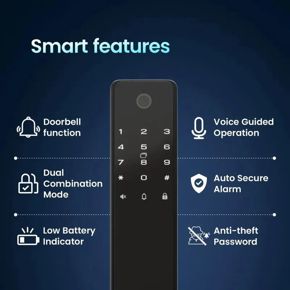 Ozone Morphy NXT Plus-i Digital Door Lock with Camera photo 6