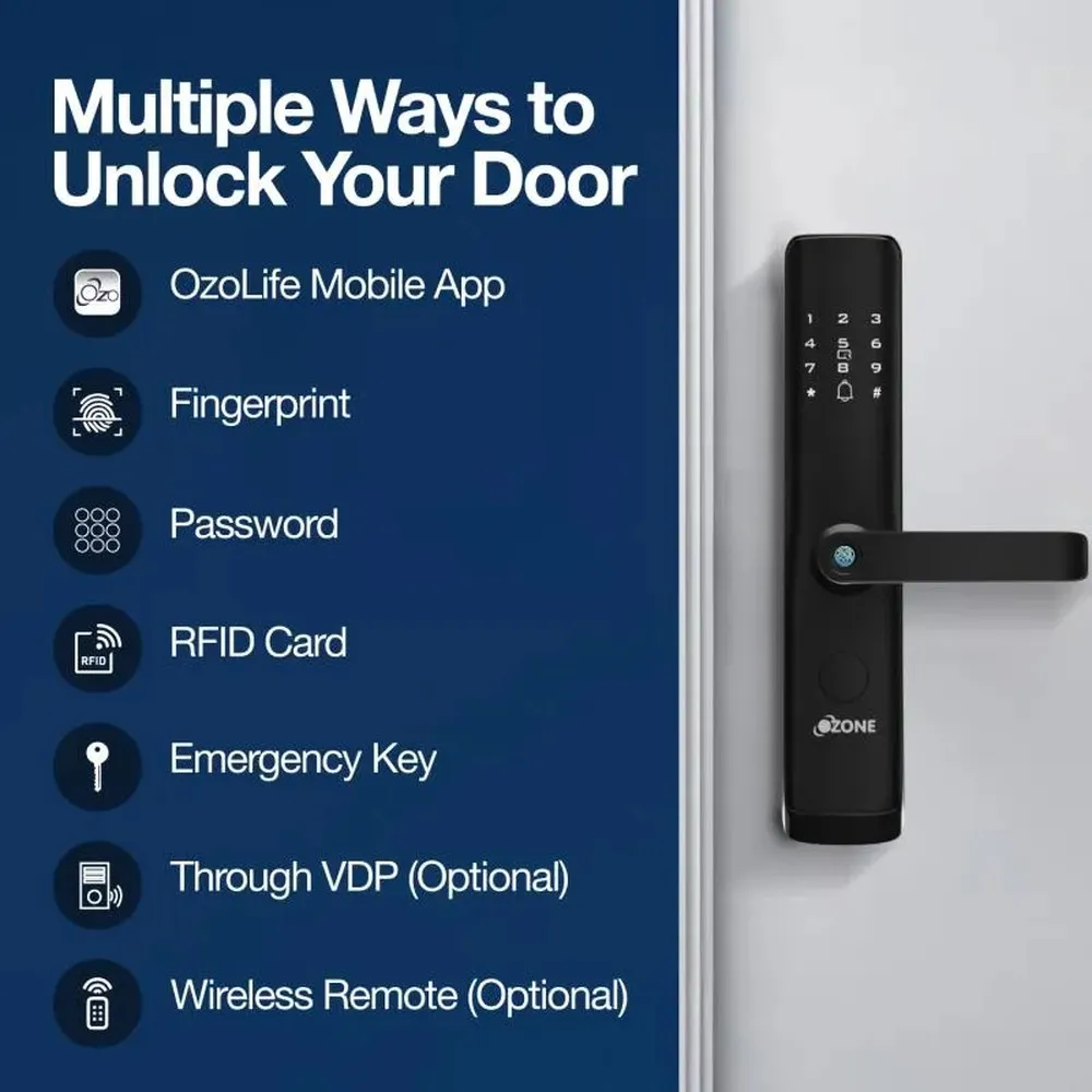 Ozone OZ-FDL-44 Life VDP Integrated Digital Door Lock photo 4