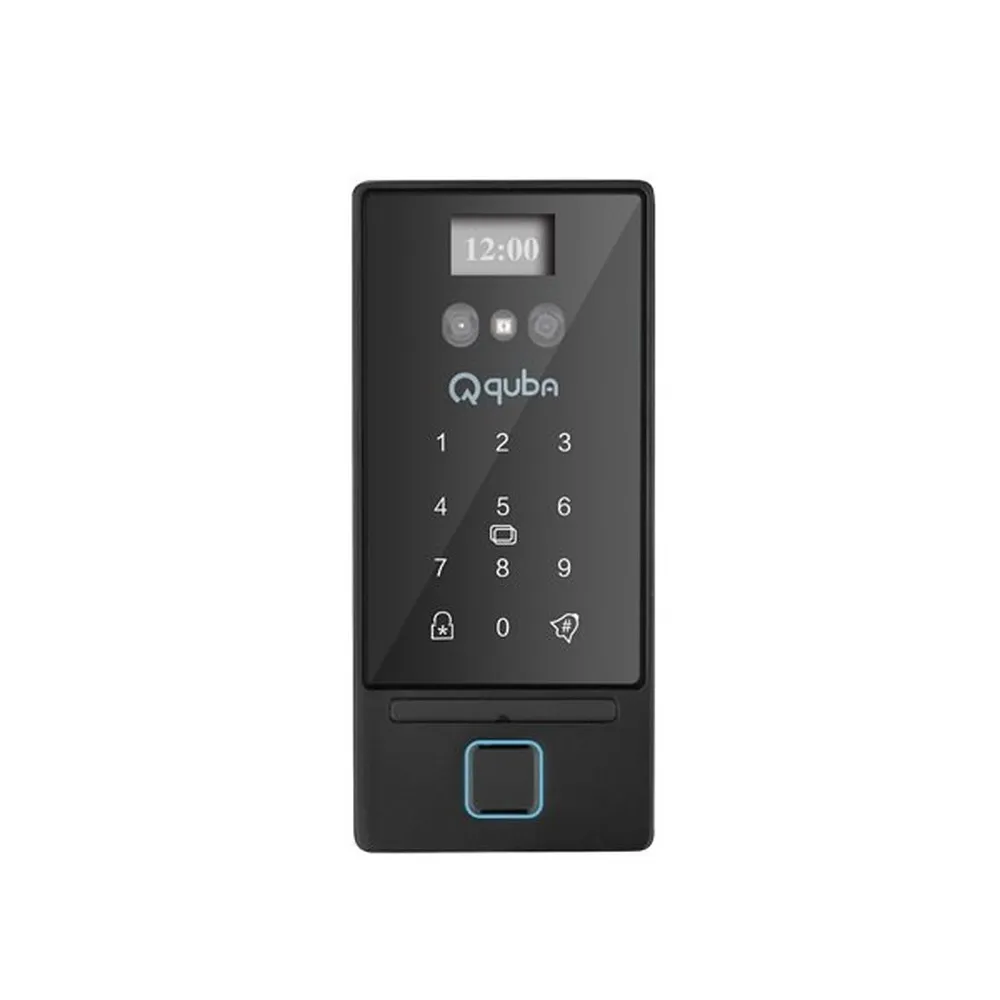Quba Aspire 7 Way Access Face Recognition Digital Lock (Flushed Design)