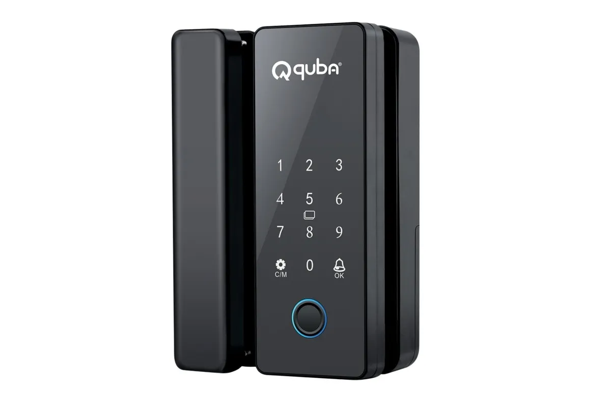 Quba Qrystal 4 Way Access Glass Door Digital Lock photo 2