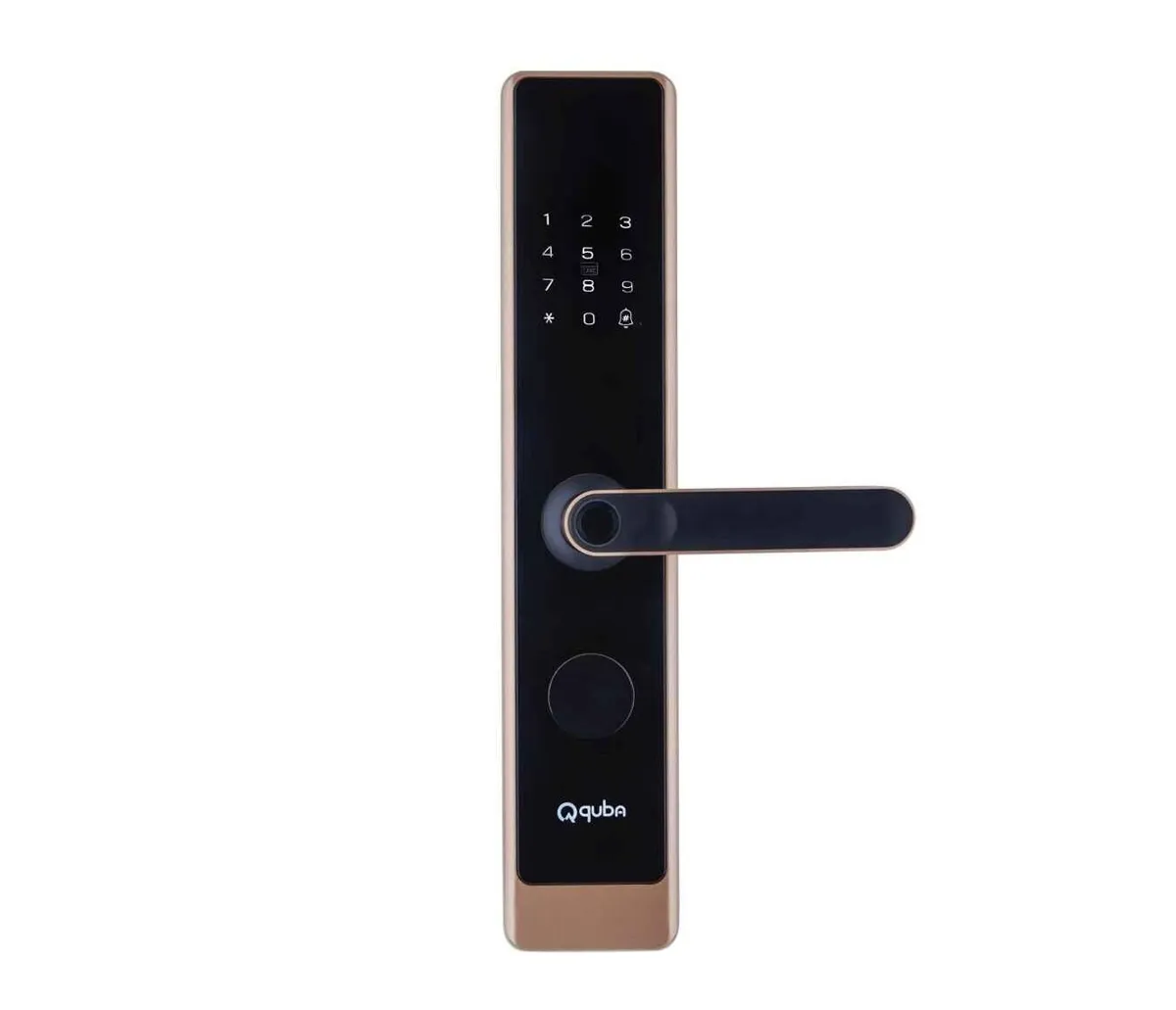 Quba Quad 5 Way Access Mortise Lever Handle Digital Lock