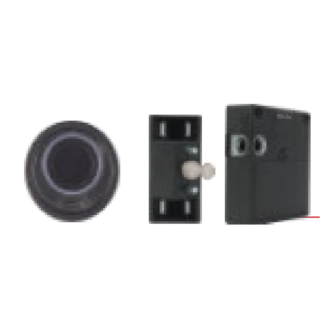 Quba Sense QS-004-FSLB Flushed Design Sliding Furniture Lock with Fingerprint