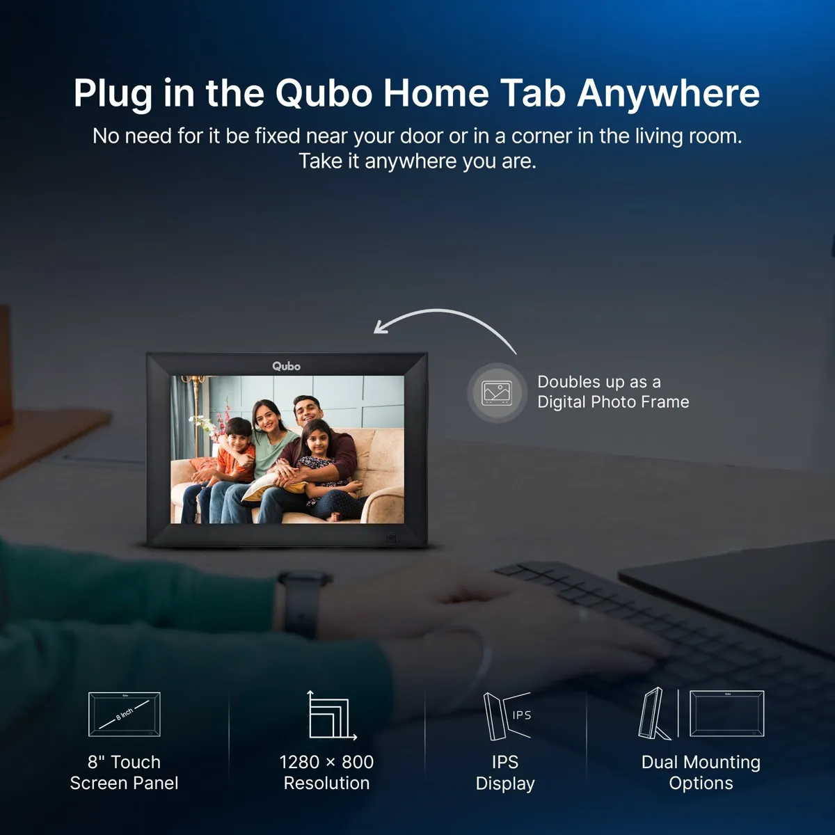 Qubo InstaView Wireless Video Door Phone with Home Tab photo 4