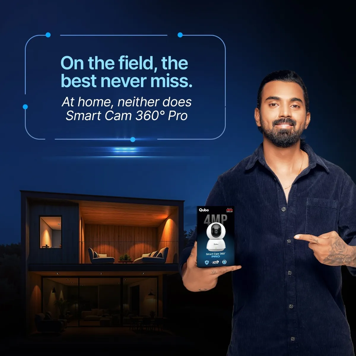 Qubo PTZ Smart Cam 360 Pro 4MP photo 3