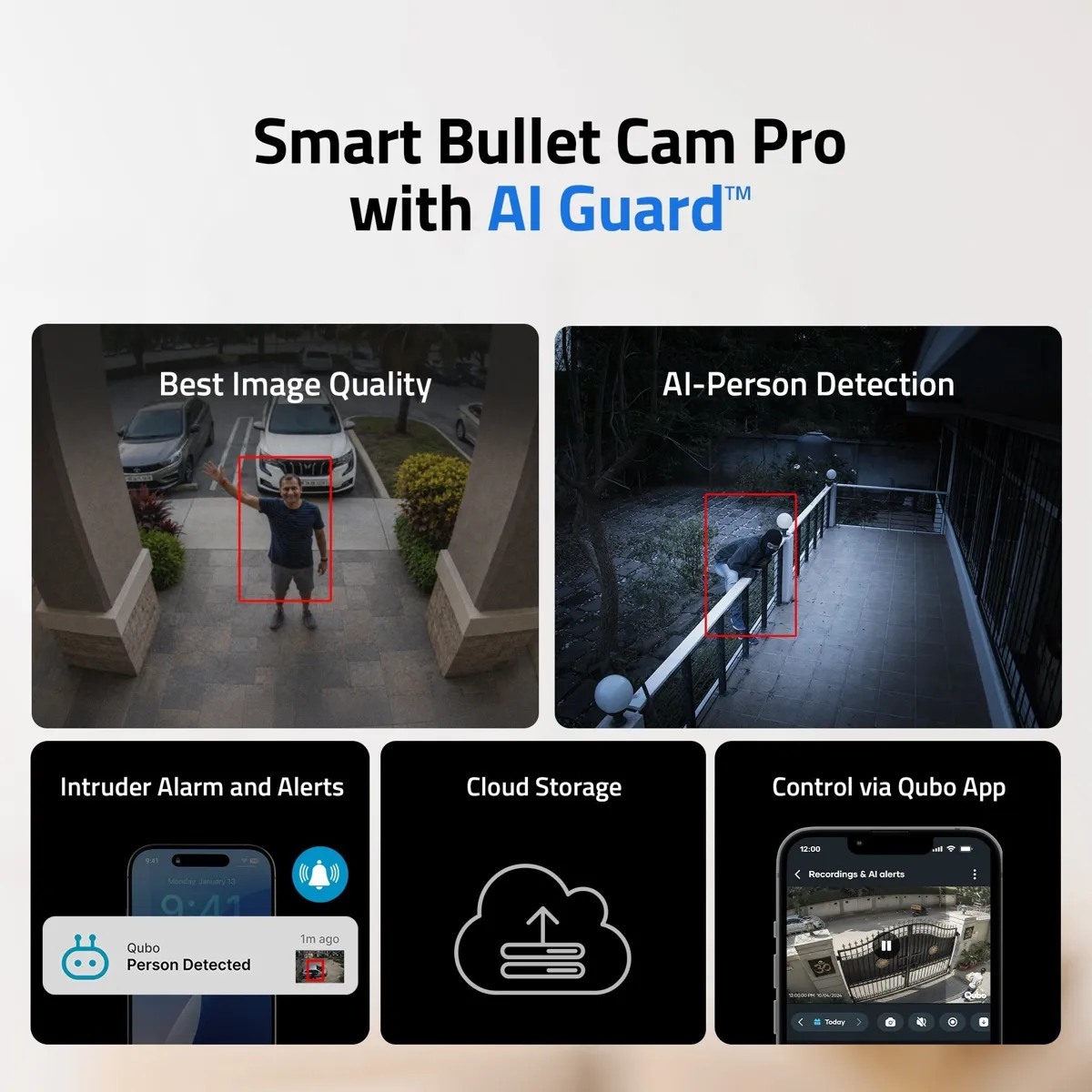 Qubo Smart Bullet Cam Pro 4MP Outdoor photo 2