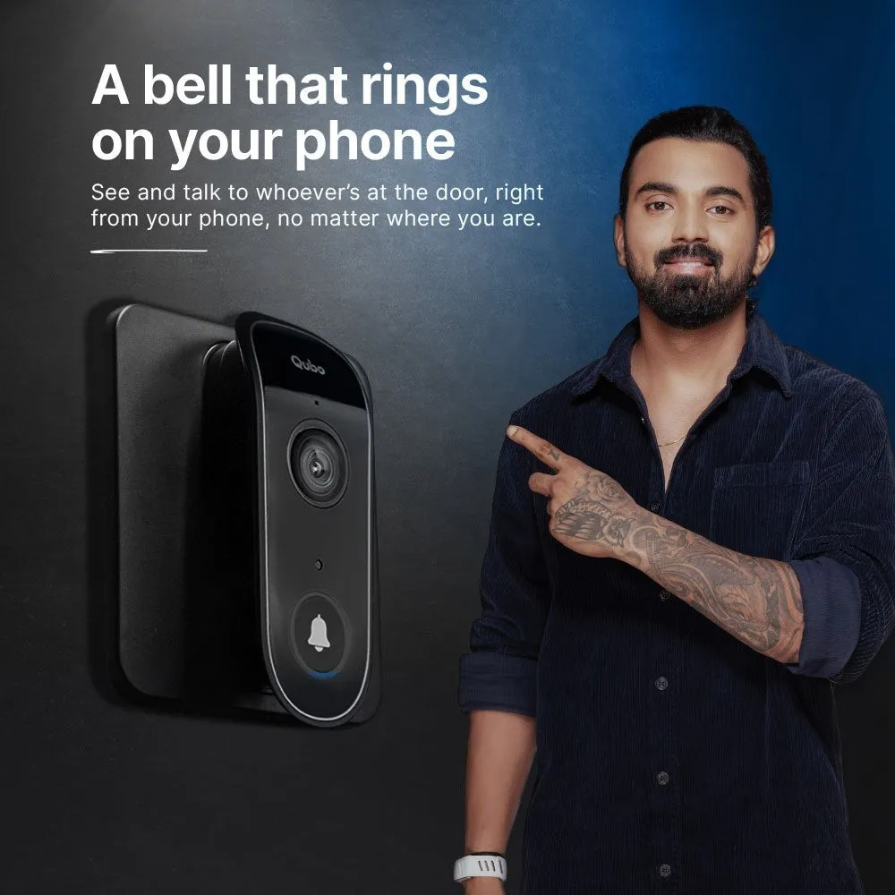 Qubo Smart Wi-Fi Video Doorbell Pro 2K photo 2