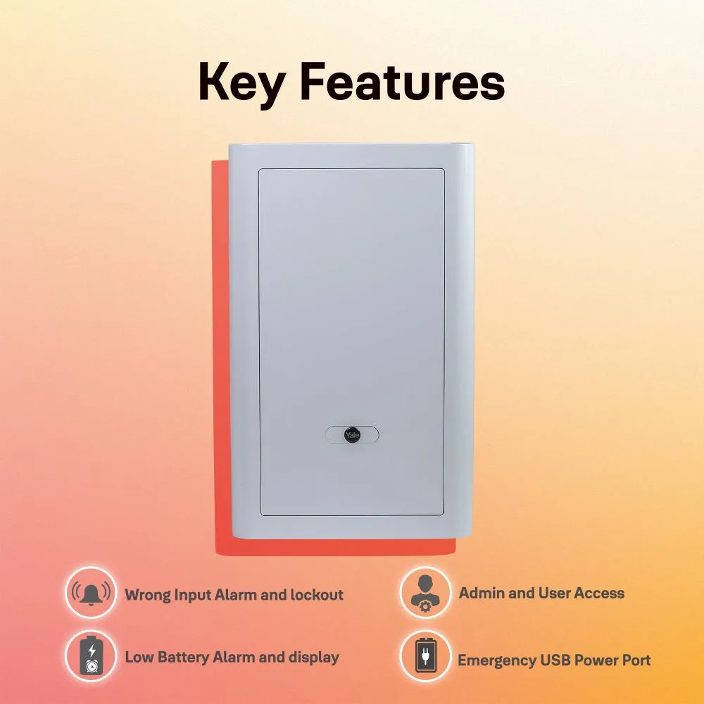 Yale Classic Biometric Safe YSS/580/W1 photo 5
