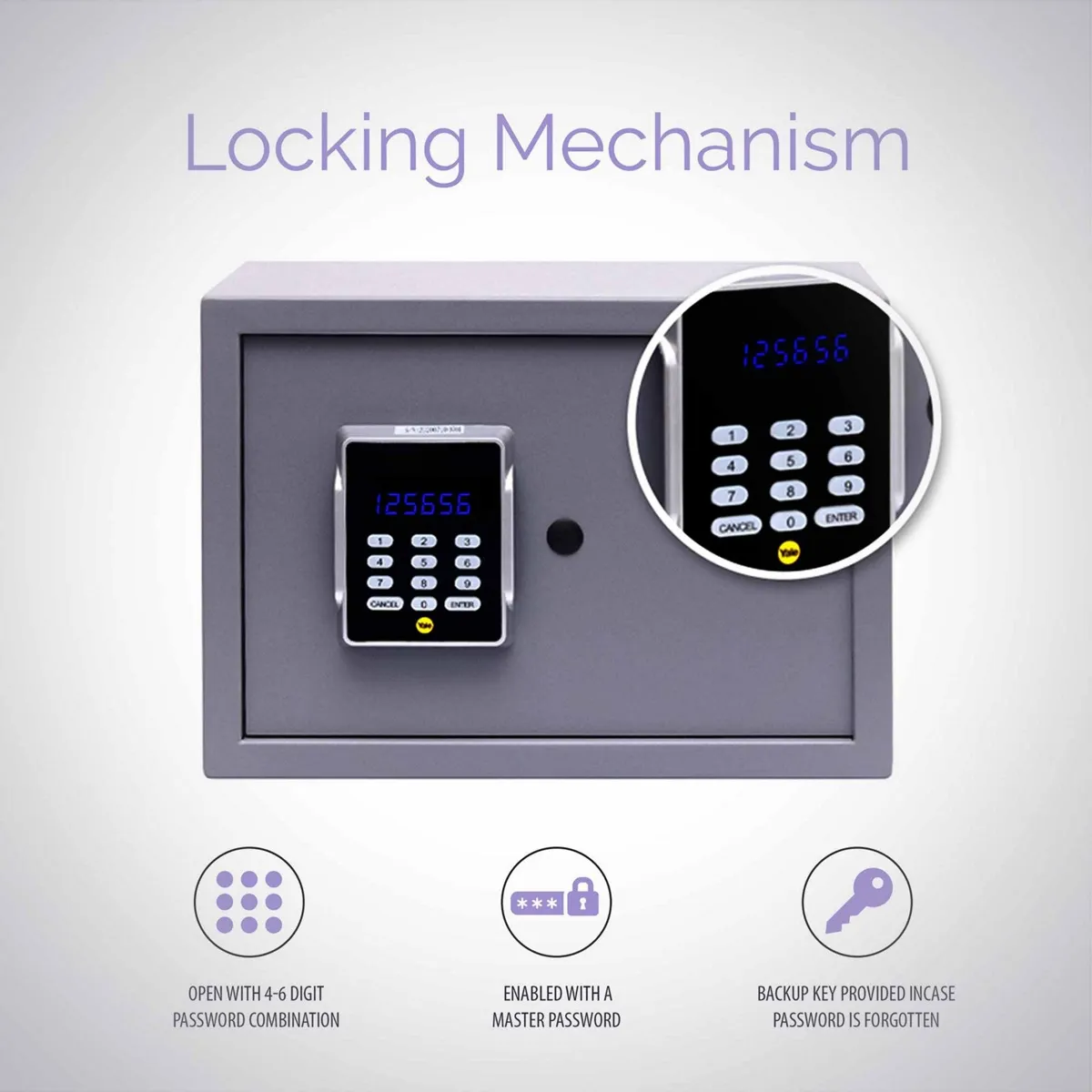 Yale Cosmos Digital Safe photo 3