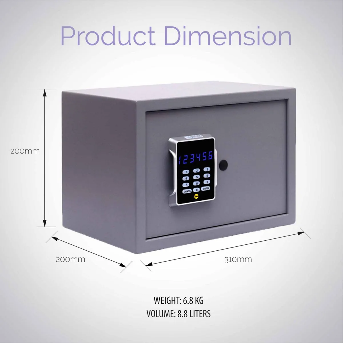 Yale Cosmos Digital Safe photo 5