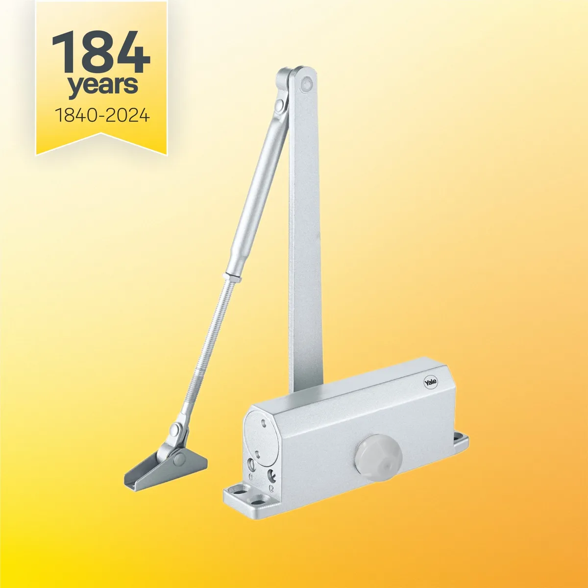 Yale DCR 503-90 Surface Mounted Door Closer, Size 3 photo 2
