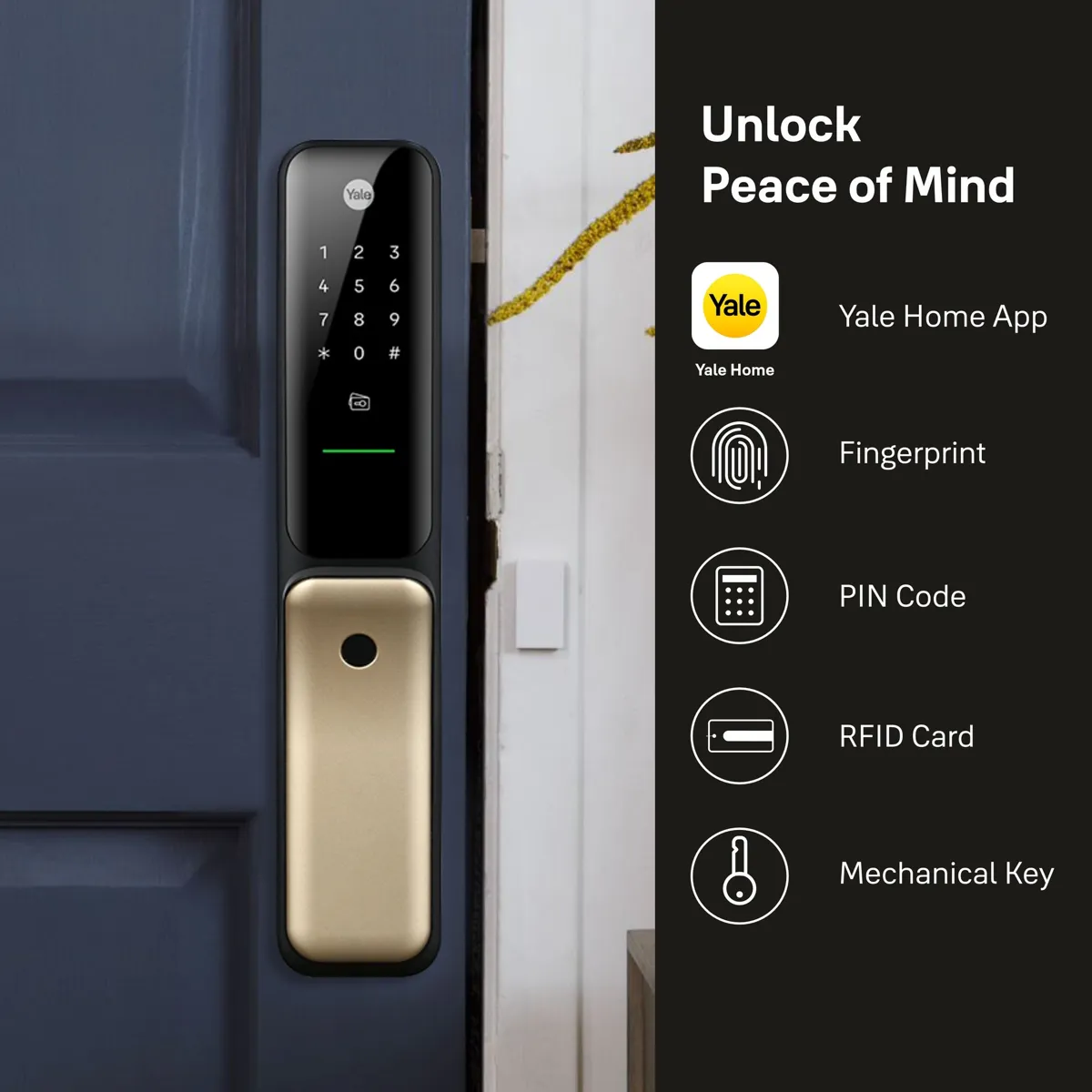 Yale Kyra Pro Push Pull Smart Door Lock photo 6