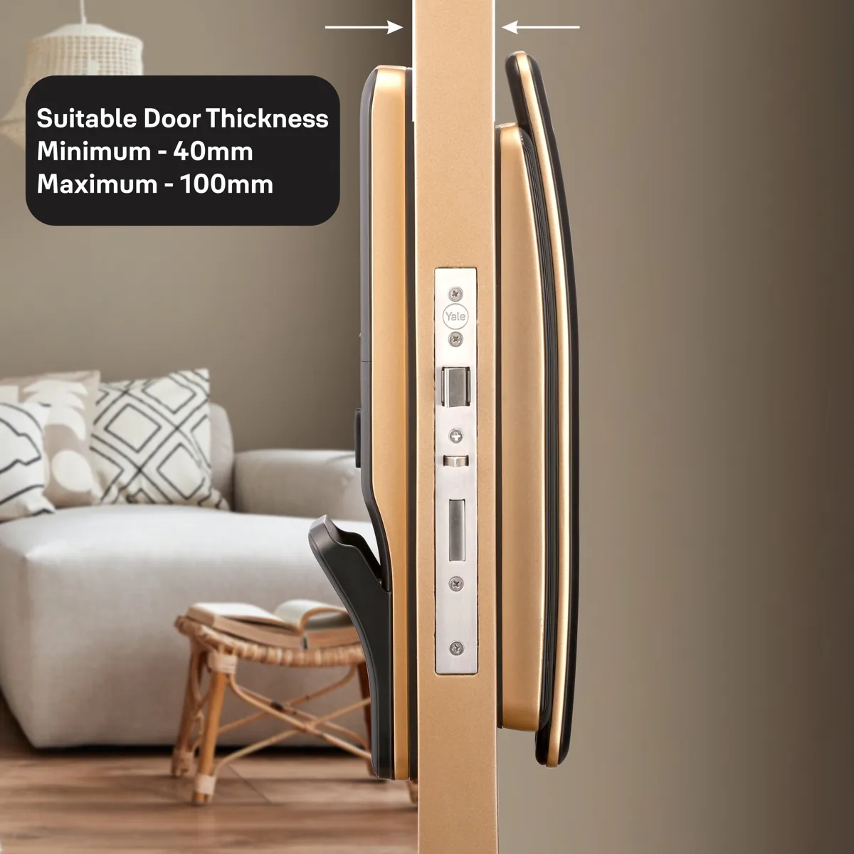 Yale Luna Pro+ Facial Recognition Smart Door Lock photo 5