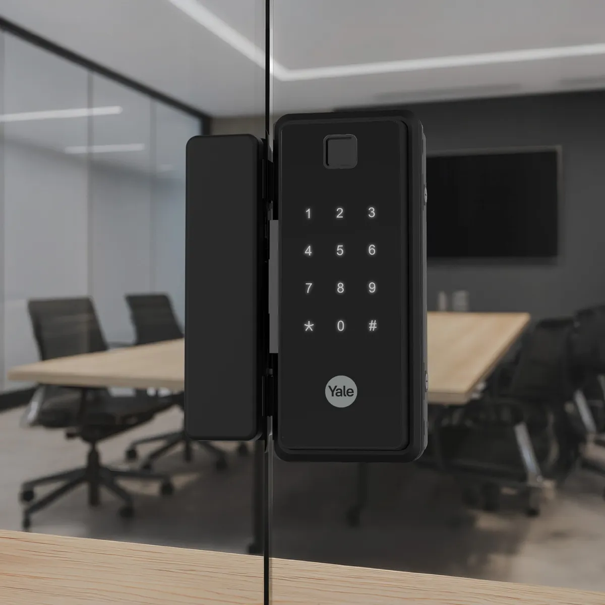 Yale Reflecta Biometric Digital Lock for Glass Doors