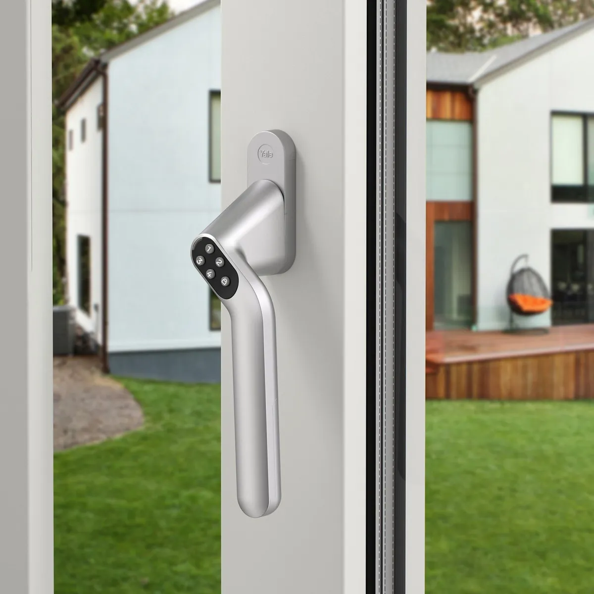 Yale Smart Code Handle for PVC Doors and Windows photo 2