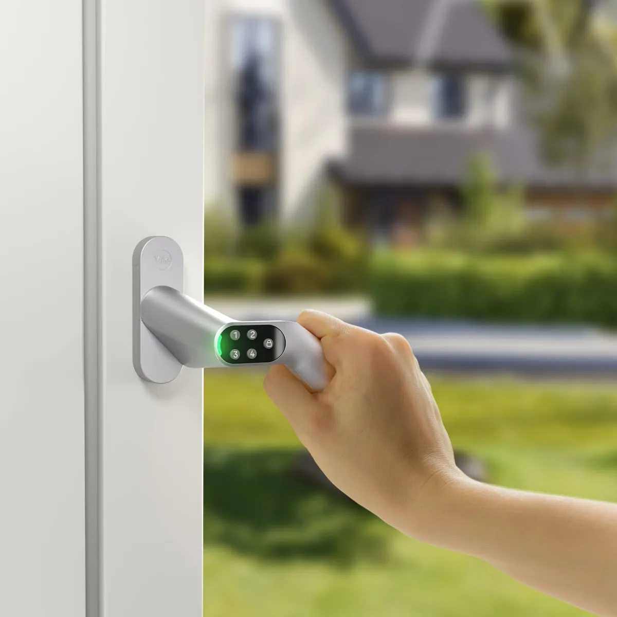 Yale Smart Code Handle for PVC Doors and Windows photo 3