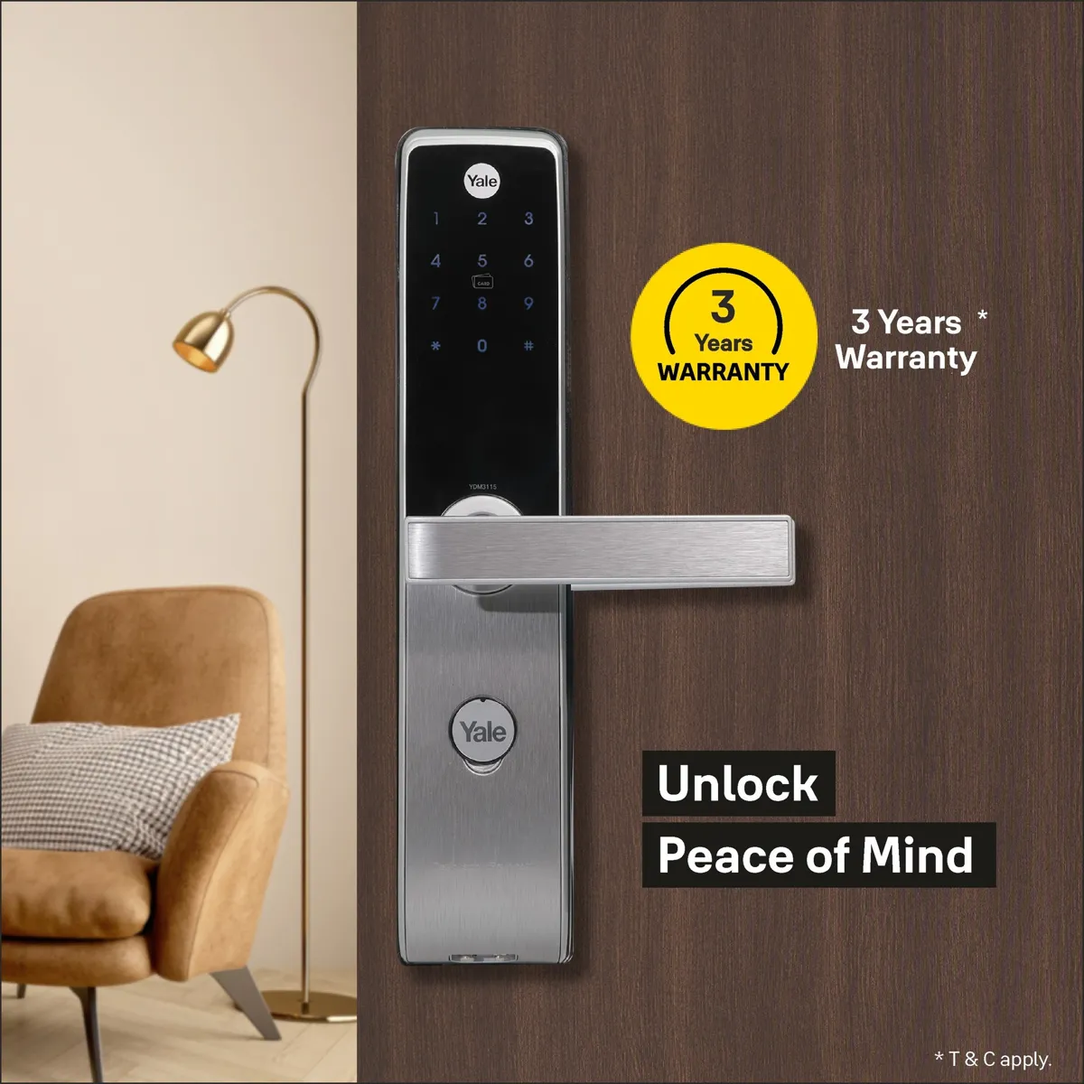 Yale YDM3115A Smart Door Lock photo 3